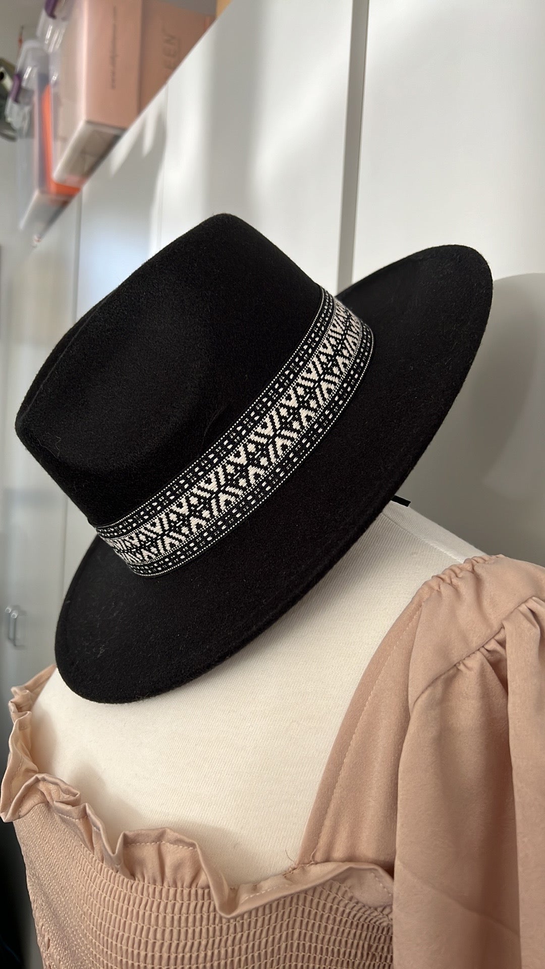 Nori Small Brim Fedora Hat